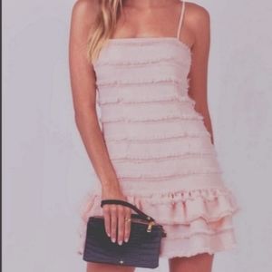 Princess Polly Mauve Pink Molina Mini Dress Womens Size 6